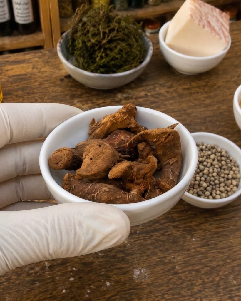 جذور الخولنجان لعلاج الضعف الجنسي ضمن علاج تكبير الذكر