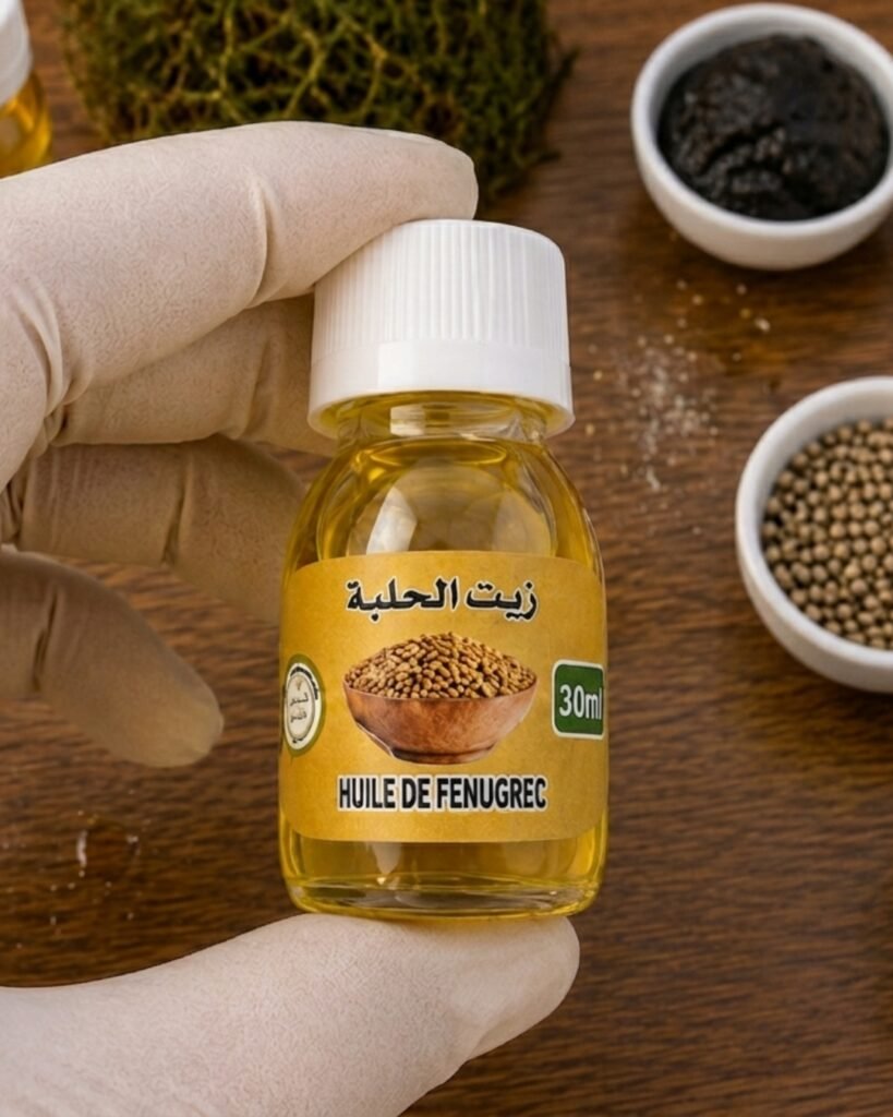 زيت الحلبة ضمن مكونات علاج تكبير الذكر