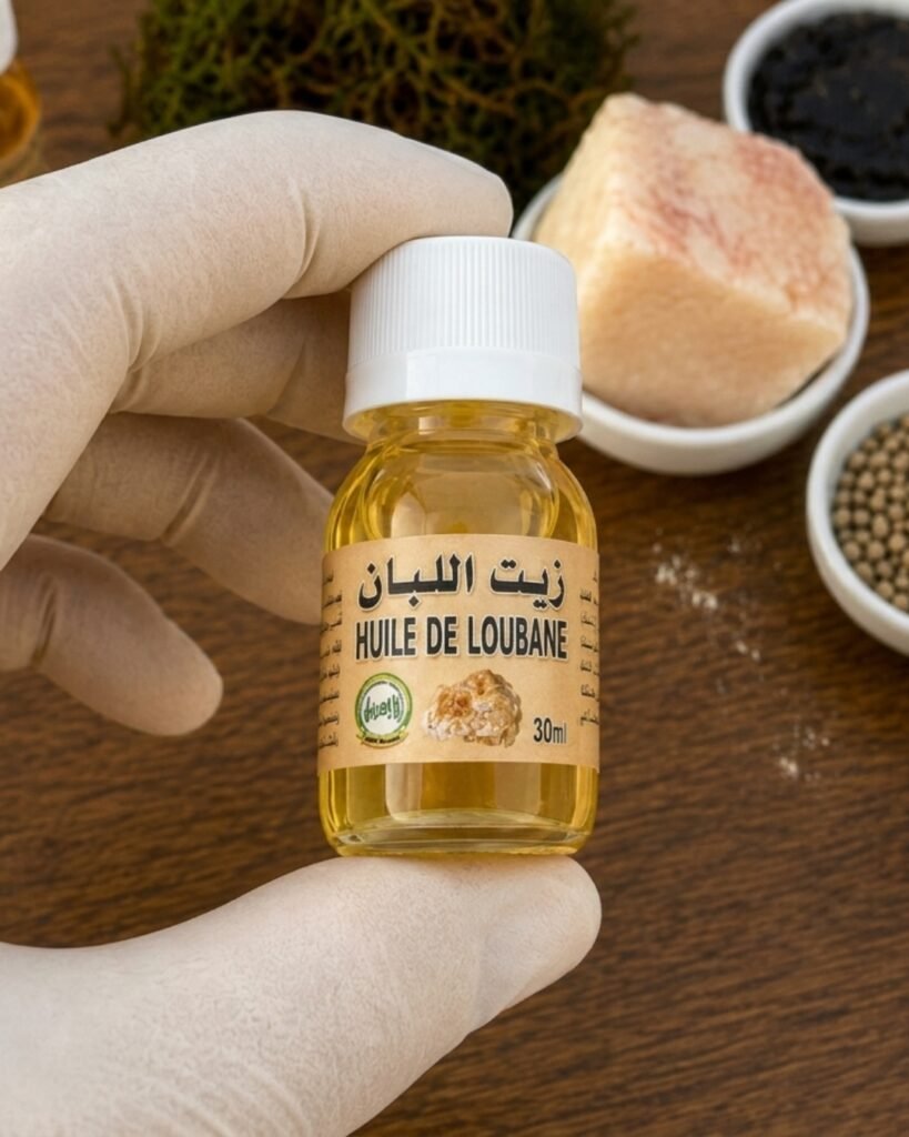 زيت اللبان ضمن مكونات علاج تكبير الذكر