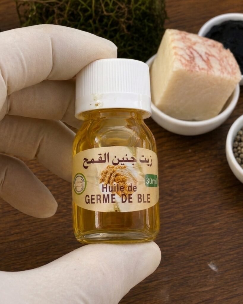 زيت جنين القمح ضمن مكونات علاج تكبير الذكر